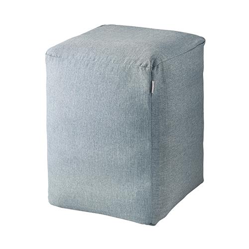 エレコム(ELECOM) HCF-BBCUBE55BUL ライトブルー 四角いバランスボール 55cm 耐荷重120kg