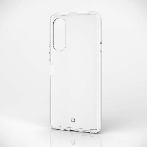 エレコム(ELECOM) PM-F243UCTCR(クリア) らくらくスマートフォン a / らくらくスマートフォン Lite MR01用 ｹｰｽ ｿﾌﾄ 薄型 カメラレンズ保護設計