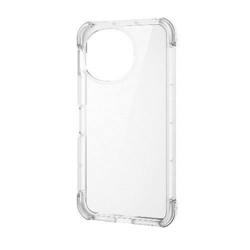エレコム(ELECOM) PM-S244HVAIRCR(Clear×Clear) AQUOS sense9 SH-53E用 ケース ハイブリッド 衝撃吸収 軽量 カメラ周り保護 MUBRAIN