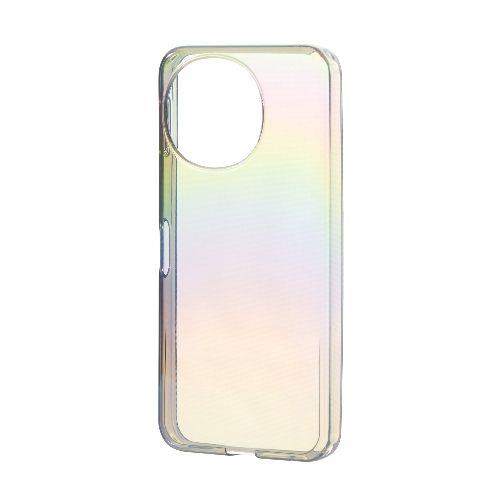 エレコム(ELECOM) PM-S244UCABK(ブラック) AQUOS sense9 SH-53E用 ケース ソフト カメラレンズ保護設計 ストラップホールシート付 オーロラ