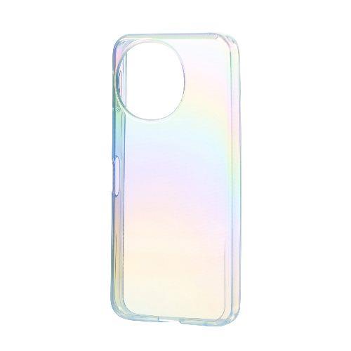 エレコム(ELECOM) PM-S244UCABU(ライトブルー) AQUOS sense9 SH-53E用 ケース ソフト カメラレンズ保護設計 ストラップホールシート付 オーロラ