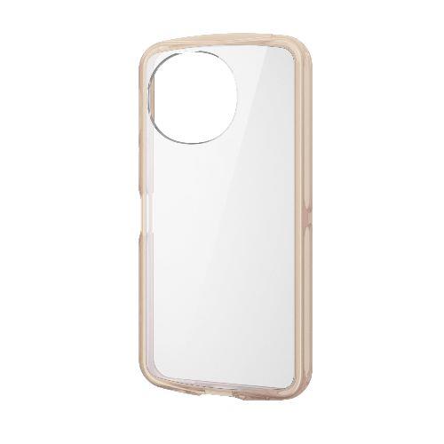 エレコム(ELECOM) PM-S244TSLAFCPN(クリアピンク) AQUOS sense9 SH-53E用 ケース ハイブリッド 衝撃吸収 軽量 薄型 ストラップホール付