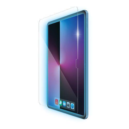 エレコム(ELECOM) TB-A24RFLGLUBBL iPad 第10世代 10.9インチ用 ガラスライクフィルム 高透明 ブルーライトカット ガイドフレーム付 薄型