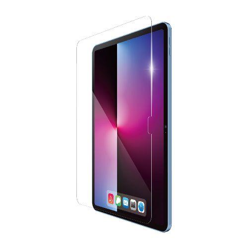エレコム(ELECOM) TB-A24RFLGLUBG iPad 第10世代 10.9インチ用 ガラスライクフィルム 高透明 ガイドフレーム付 薄型 表面硬度9H 指紋防止