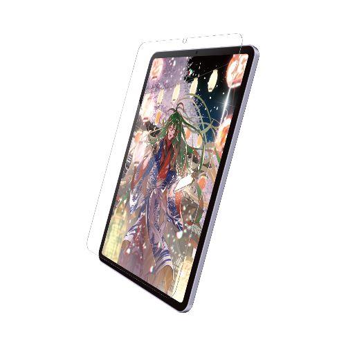 エレコム(ELECOM) TB-A24SFLGAPLL iPad mini(A17 Pro)/第6世代 8.3インチ用 ガラスフィルム ケント紙 紙心地 アンチグレア ガイドフレーム付