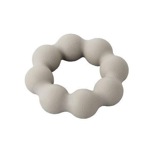 エレコム(ELECOM) HCF-TBMGY グレー トレーニングチューブ 筋トレ ハードタイプ 二の腕 自宅 筋トレグッズ ゴムチューブ エクリア