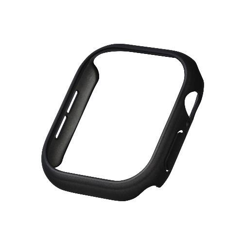 エレコム(ELECOM) AW-24ABPPBK(ブラック) アップルウォッチ カバー Apple Watch Series 10 (46mm) バンパー ハード 側面保護