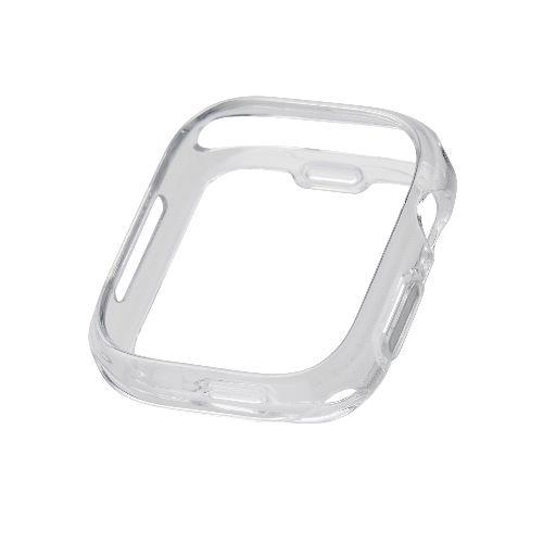 エレコム(ELECOM) AW-24ABPUCR クリア アップルウォッチ カバー Apple Watch Series 10 46mm バンパー ソフト 側面保護