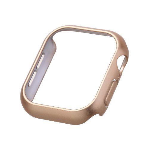 エレコム(ELECOM) AW-24BBPPMPN(ピンク) アップルウォッチ カバー Series 10 (42mm) バンパー ハード 側面保護 メタリック