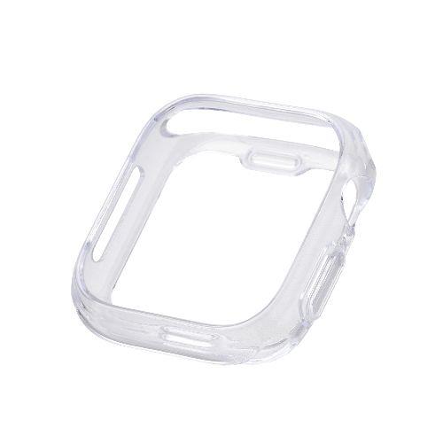 エレコム(ELECOM) AW-24BBPUCR(クリア) アップルウォッチ カバー Series 10 (42mm) バンパー ソフト 側面保護