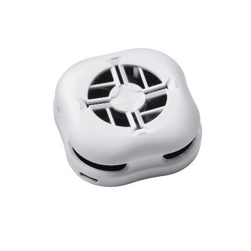 エレコム(ELECOM) P-CLPL02WH(ホワイト) スマホクーラー ペルチェ素子 マグネット 冷却ファン USB給電式 最高約-20℃ 冷却 メタルプレート付き