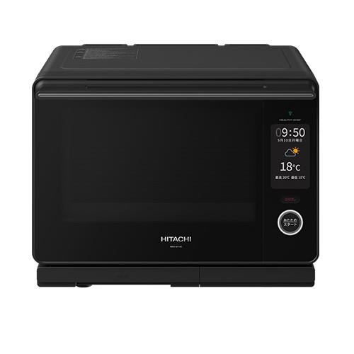 日立(HITACHI) MRO-W10B K フロストブラック ヘルシーシェフ スチームオーブンレンジ 30L