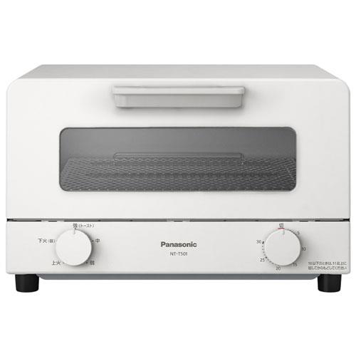 パナソニック(Panasonic) NT-T501-W ホワイト オーブントースター 1200W 4枚焼き対応