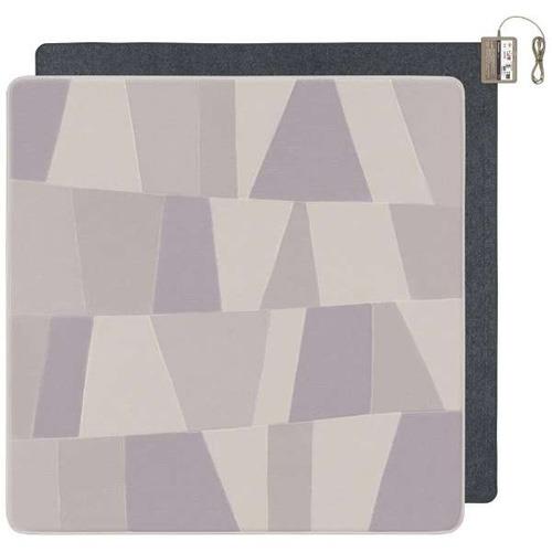 パナソニック(Panasonic) DC-2NKC2-H グレー 電気カーペット セットタイプ ハイグレードNKシリーズ 2畳相当 カバー部183cm×183cm/ヒーター部176cm×176cm