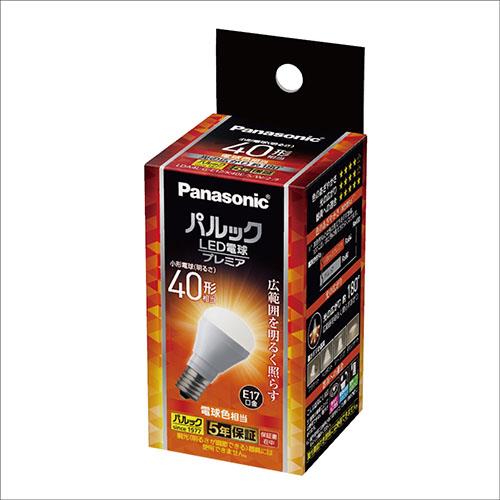 パナソニック(Panasonic) LDA4LGE17K40ESW2F LED電球プレミア 電球色相当 E17口金 40W形相当 44