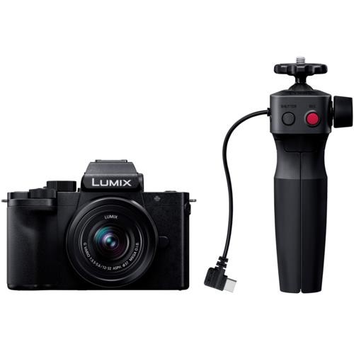 【長期5年保証付】パナソニック(Panasonic) LUMIX DC-G100DV 標準ズームレンズ＋ トライポッドグリップキット マイクロフォーサーズ ミラーレス一眼