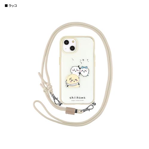 グルマンディーズ(gourmandis) CK-18B(ラッコ) iPhone 14 / 13用 ケース ちいかわ IIIIfit Loop