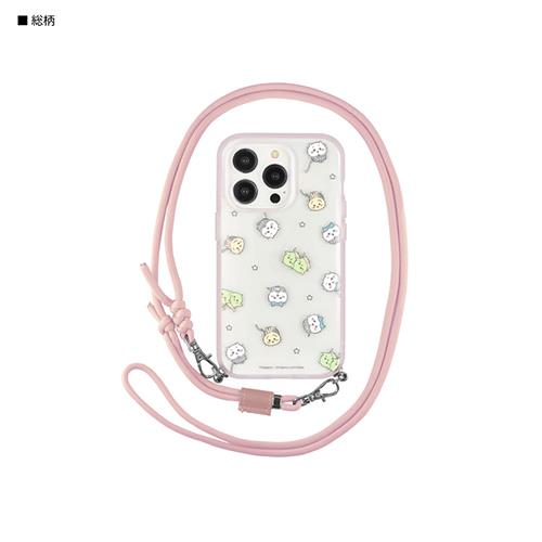 グルマンディーズ(gourmandis) CK-19C(総柄) iPhone 14 Pro / 13 Pro用ケース ちいかわ IIIIfit Loop