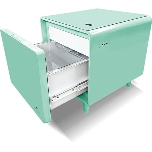 【長期保証付】SAPPHIRE(サファイア) SAPPHIRE by LOOZER SMART TABLE STB30 MINT 冷蔵庫付きスマートテーブル 1ドア 30L