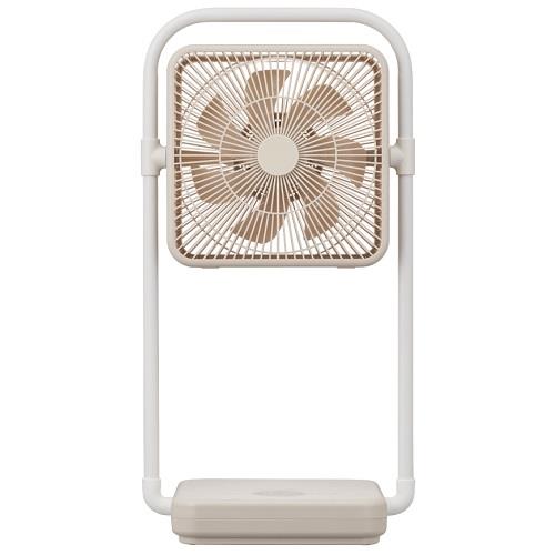 ドウシシャ(Doshisha) 充電式 折りたたみファン CoCochi-Na TATAMU type-T FBX-193B-CBE(クリームベージュ)