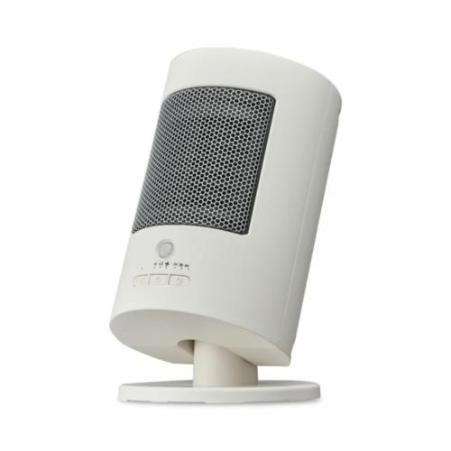 ドウシシャ(Doshisha) CHY-062JWH ホワイト 人感センサー上下自動首振りパーソナルセラミックヒーター 600W