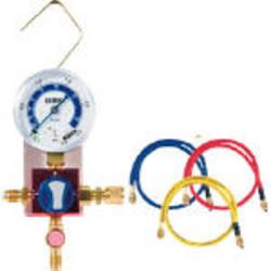 BBKテクノロジーズ(文化貿易工業) W1-410BVK-2 R-410Aボールバルブ式シングルマニホールドキット