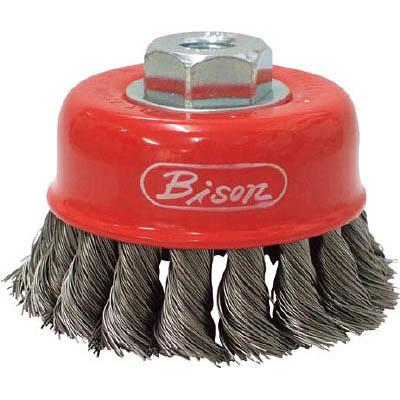 クロダブラシ BS65M10-035 バイソンひねりワイヤーカップブラシ(0.35)