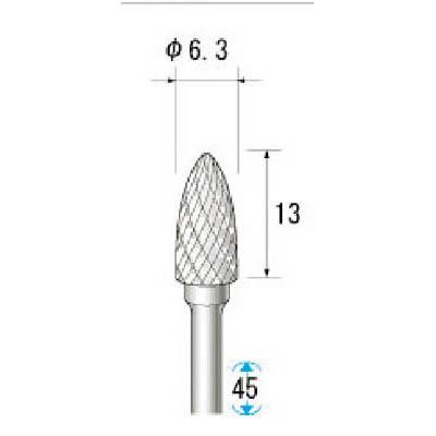 ナカニシ 24654 超硬アロイカッター