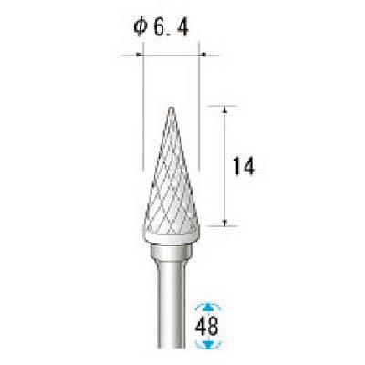 ナカニシ 24663 超硬アロイカッター