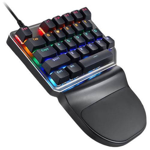 AREA(エアリア) AS-K27 片手用ゲーミングキーボード 有線 27キー