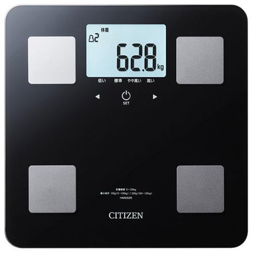 シチズン(CITIZEN) HMS525-BK(ブラック) 体重体組成計