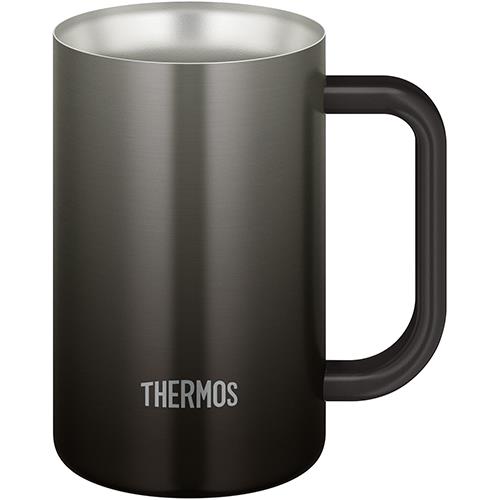 サーモス(THERMOS) JDK-601C-BK ブラック 真空断熱ジョッキ 0.6L