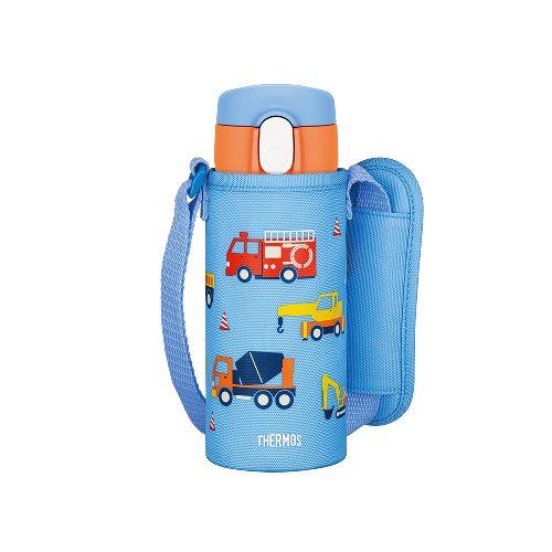 サーモス(THERMOS) FJV-400F-BL(ブルー) 真空断熱ストローボトル 0.41L