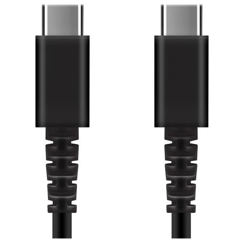 PGA PG-YWCC12BK(ブラック) Premium Style 充電/通信 やわらかケーブル 1.2m