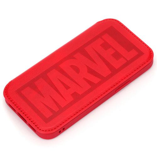 PGA PG-DGF20F04MVL ロゴ iPhone 12 mini用 ガラスフリップケース 横開きタイプ