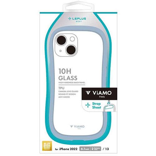 MSソリューションズ LN-IM22VMFLBL ライトブルー iPhone 14用 耐傷･耐衝撃ﾊｲﾌﾞﾘｯﾄﾞｹｰｽ ViAMO freely