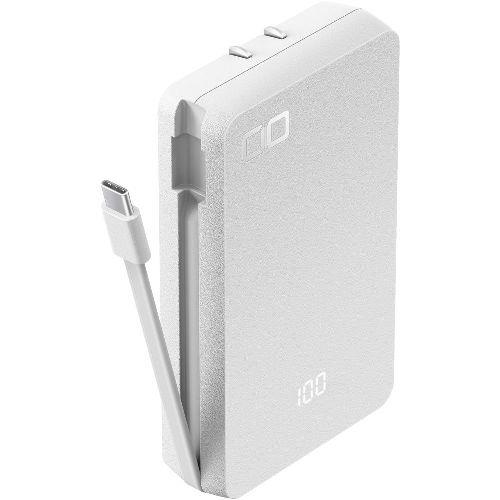 CIO(シーアイオー) CIO-MB30W2C-8K-EX03-WH ホワイト SMARTCOBY Ex03 SLIM PLUG & CABLE モバイルバッテリー