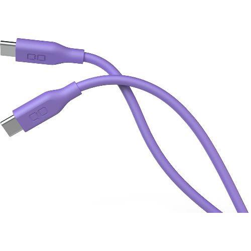 CIO(シーアイオー) CIO-SL30000N2-CC1-PP(パープル) CIO シリコンケーブルN2 CtoC 240W 1m