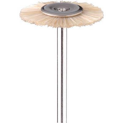 ミニター FC1075 毛ブラシ ホイール 馬毛 ハード φ22 10本入