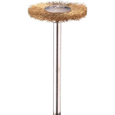 ミニター FC4043 金属ブラシ ホイール 真鍮 φ16 10本入