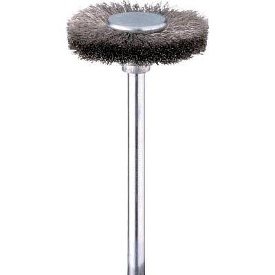 ミニター FC4162 金属ブラシ ホイール ステンレス φ25(3本入)