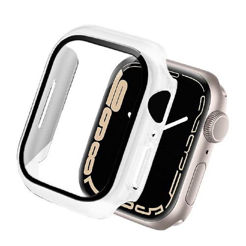 クールモバイルカンパニー(Cool Mobile Company) AWPC41-WH ホワイト Apple Watch 7 41mm フルカバーケース