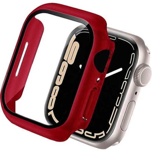 クールモバイルカンパニー(Cool Mobile Company) AWPC41-RD レッド Apple Watch 7 41mm フルカバーケース