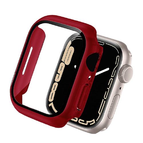 クールモバイルカンパニー(Cool Mobile Company) AWPC45-RD レッド Apple Watch 7 45mm フルカバーケース