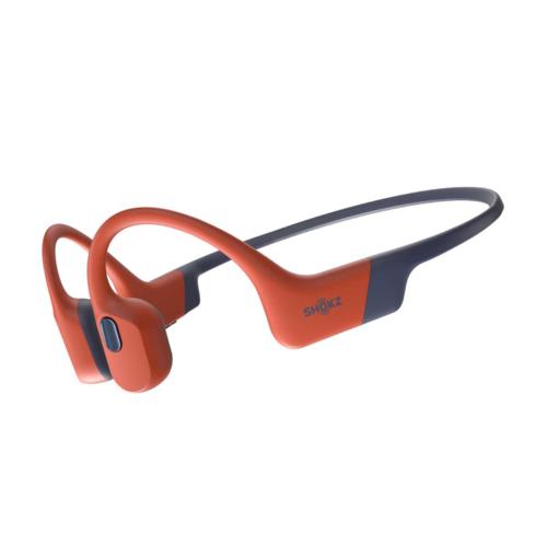 【長期保証付】Shokz(AfterShokz)(ショックス(アフターショックス)) OPENSWIM PRO レッド 骨伝導イヤホン Bluetooth 5.4 防水･ MP3 SKZ-EP-000029