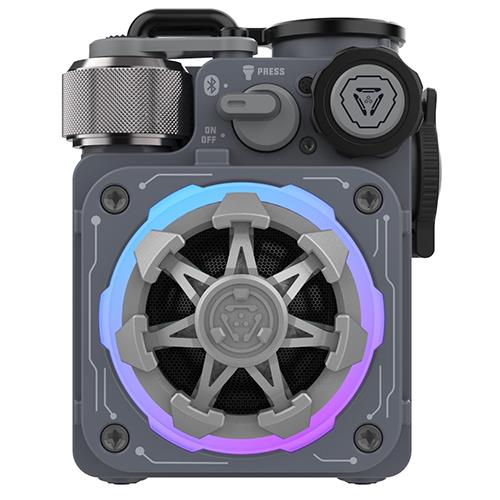 MUZEN(ミューゼン) MWPVXLIPMG(グレー) CYBERCUBE Premium Bluetooth対応 ポータブルスピーカー