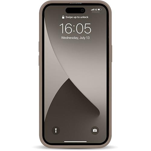 エム・ディー・シー(エムディーシー) md755392 iPhone16Pro用 new balance ｶｰﾄﾞ収納付き背面ｹｰｽ ｽﾀﾝﾌﾟﾛｺﾞｽｴｰﾄﾞ ｸﾞﾚｰｼﾞｭ