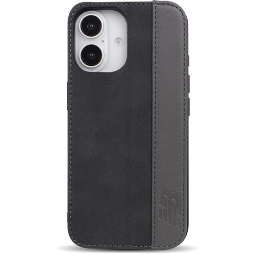 エム・ディー・シー(エムディーシー) md755401 iPhone16用 new balance スタンド付き背面ケース スエード ブラック