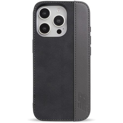 エム・ディー・シー(エムディーシー) md755411 iPhone16Pro用 new balance スタンド付き背面ケース スエード ブラック