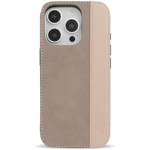 エム・ディー・シー(エムディーシー) md755412 iPhone16Pro用 new balance ｽﾀﾝﾄﾞ付き背面ｹｰｽ スエード グレージュ